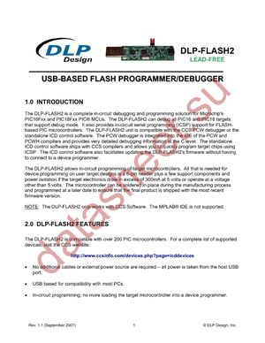 DLP-FLASH2 datasheet  